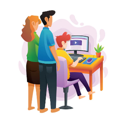 parents in touch with learning platform